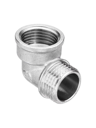 Уголок 3/4"x1/2", 90 °, г-ш, латунь, AquaLink