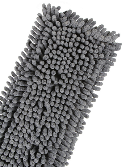 Швабра, микрофиб., вермиш., телес.руч. 130см, серый/зеленый, Мария Искусница