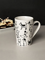 Кружка фарфор, 440 мл, Cats&amp;amp;Dogs, Atmosphere, AT-K1110, в ассортименте