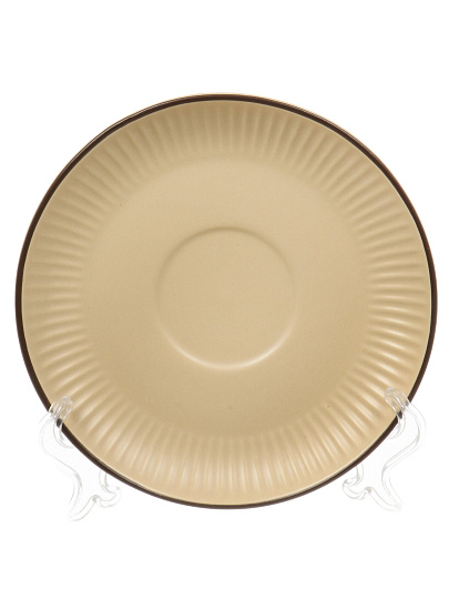 Чайная пара керамика, 3 предмета, на 1 персону, 250 мл, Антик, блюдце 15 см, B060889