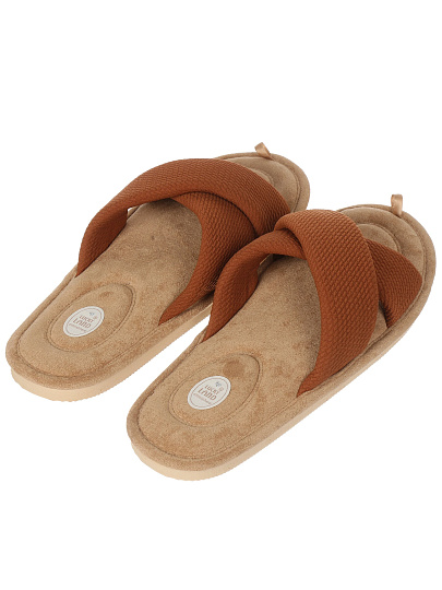 Тапки для женщин, полиэстер, в ассортименте, р. 40, открытые, Lucky Land, 5113W-CH-O