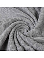 Плед евро, 220х240 см, подарочная коробка, жаккард, 100% хлопок, Karteks, Damask 14, серый - фото 5
