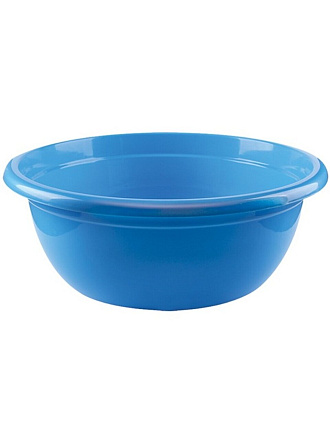 Таз пластик, 18 л, круглый, №3 Дюна, в ассортименте, Dunya Plastik, 10303