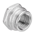 Муфта переходная 1/2'' x 3/4&amp;quot;, г-г, латунь, AquaLink - фото 4