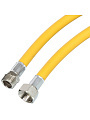 Подводка для газа 1/2''х1.2 м, г-ш, ПВХ, Tuboflex