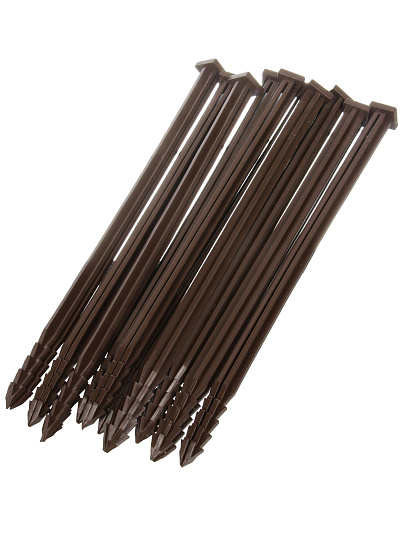 Колышек для бордюрной ленты, пластик, 15х30 см, 10 шт, Протэкт, К-300 К