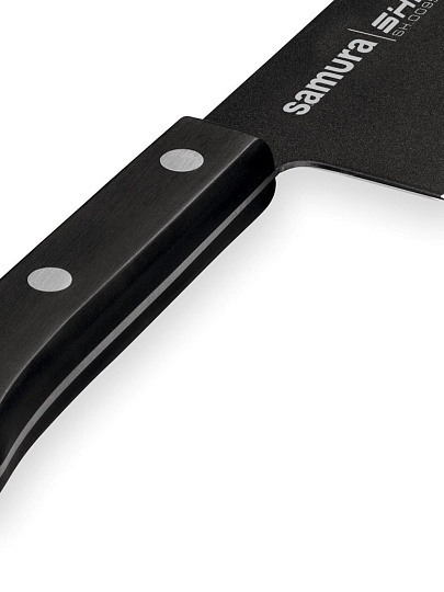 Нож кухонный Samura, Chadow, сантоку, нержавеющая сталь, 17.5 см, рукоятка пластик, SH-0095/K