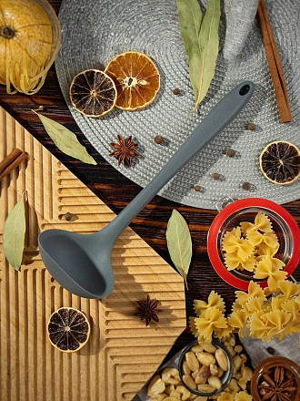 Половник силикон, навеска, Daniks, Bern, S-DC12-KT551-G01