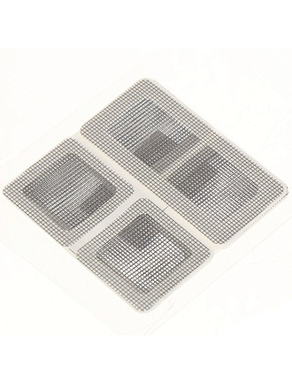 Ремкомплект для москитной сетки, заплатка самоклеющаяся, 2 шт 5х5 см, 1 шт 5х10 см, YTWS010A