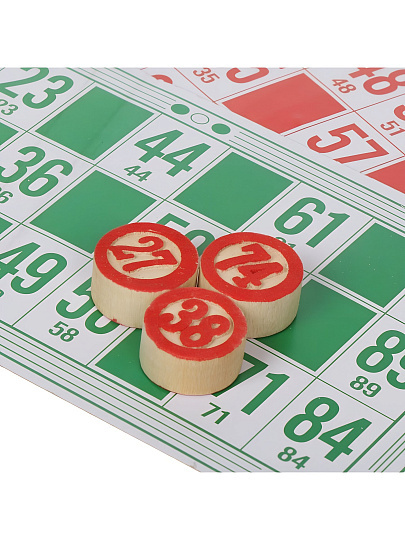 Игра настольная Лото, 18х10.5х5.5 см, пластик, Y6-6380/D030009