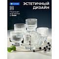 Стакан 350 мл, стекло, 6 шт, Daniks, Грани, STSDSW8595 - фото 8