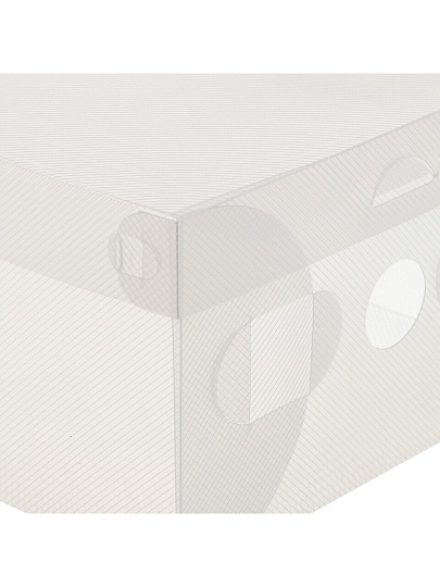 Коробка для хранения обуви, 33х20х12 см, 10 шт, прозрачная, Y4-8662