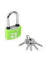 Замок навесной Аллюр, ВС1Ч- 364ПД, 12 552, блистер, цилиндровый, зеленый, 5 ключей