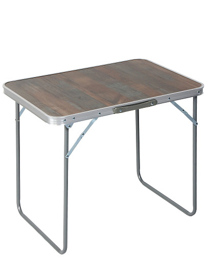 Стол складной 70х50х60 см, прямоугольный, металл, столешница МДФ, серо-зеленый, Green Days