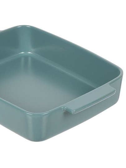 Форма для запекания керамика, 38х26х6.5 см, 2.5 л, прямоугольная, Серая дымка, B010866