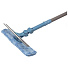 Набор для мытья окон плоский, микрофибра, 124 см, синий, телескопическая ручка, 2 в 1, (ручка, скребок, насадка), Soft Touch, 58402-6333 - фото 4