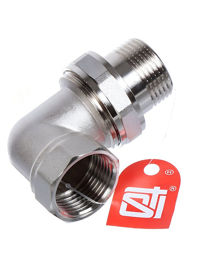 Американка 1", г-ш, никель, угловая, STI