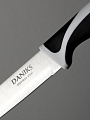 Набор ножей 3 предмета, блистер, нержавеющая сталь, рукоятка пластик, Daniks, HouseLoft, YW-A205 - фото 4