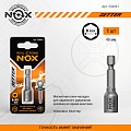 Ключ-насадка для кровельных саморезов, Nox, 8х48 мм, магнитный адаптер, блистер - фото 4