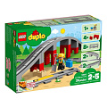 Конструктор Lego, Duplo, Железнодорожный мост, 1-3 лет, 26 деталей, 10872