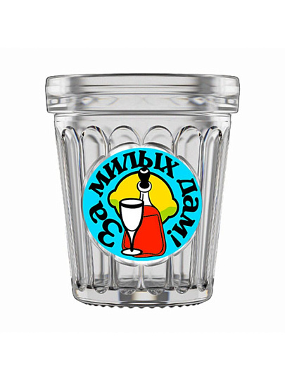 Набор для спиртного 7 предметов, стекло, стопка 50 мл 6 шт, пепельница, подарочная упаковка, Декостек, Тосты, 1210-Д