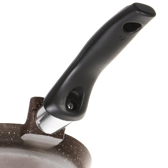 Блинница алюминий, 20 см, антипригарное покрытие, Алита, 10503, пластиковая ручка