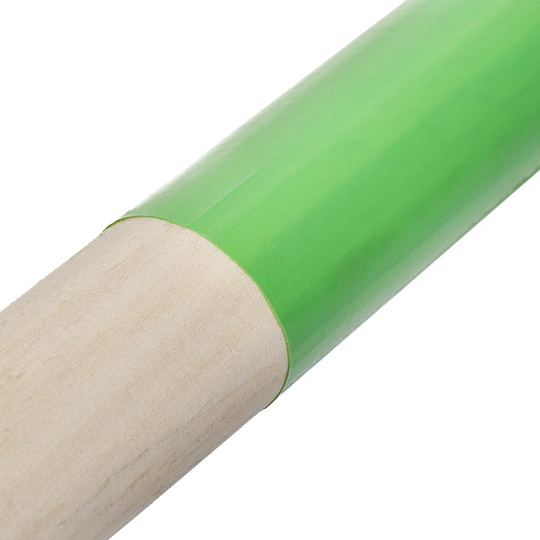 Тяпка 170х50 мм, с черенком, желтая, самозаточная, d30 мм, пленка СП