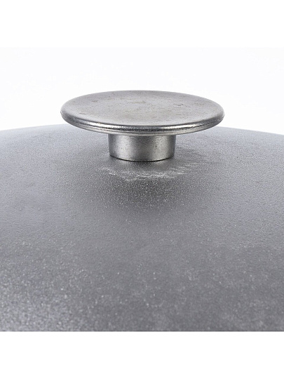 Казан чугун, 12 л, с крышкой, с дужкой, Гардарика, 1612-6