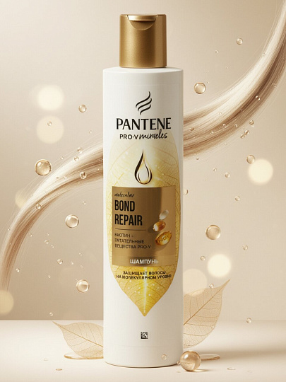 Шампунь Pantene Pro-V, Miracles Molecular Bond Repair, для поврежд волос, 250 мл