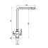 Смеситель для кухни, РМС, с картриджем, с подключением к фильтру, SUS125BL-017F-015 - фото 5