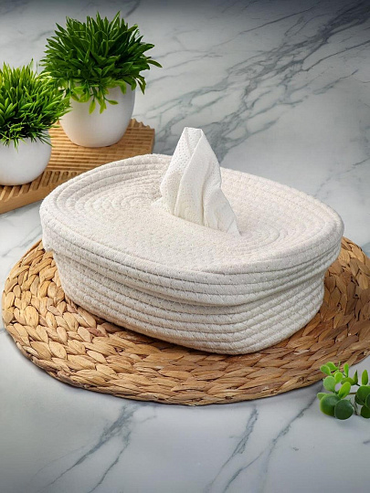 Плетенка 25х17х9 см, Салфетница, с крышкой, Y4-8691