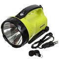 Фонарь ручной, встроенный аккумулятор, прожектор, ФАZА, AccuF6-L3W-gn, зарядка от сети 220 В, пластик, зеленый, 2853653 - фото 2