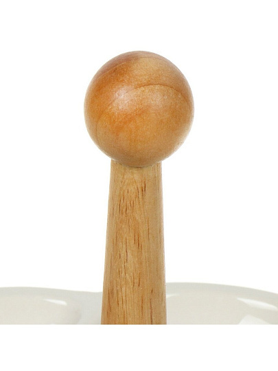 Ваза для фруктов, 2 яруса, керамика, 30.5, 28 см, Y4-6271