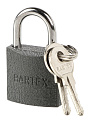 Замок навесной BARTEX чугунный 25мм, блистер, 2 ключа, 504658 - фото 2