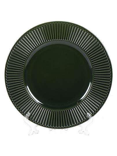 Тарелка десертная, керамика, 22 см, круглая, Emerald Green, Domenik, TDP472/DMD033