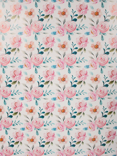 ПР Бумага подарочная 70*100см глянцевая в ассортименте