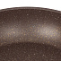 Сковорода алюминий, 26 см, антипригарное покрытие, Daniks, Гранит Олимп, коричневая, JY-GB-26 - фото 4