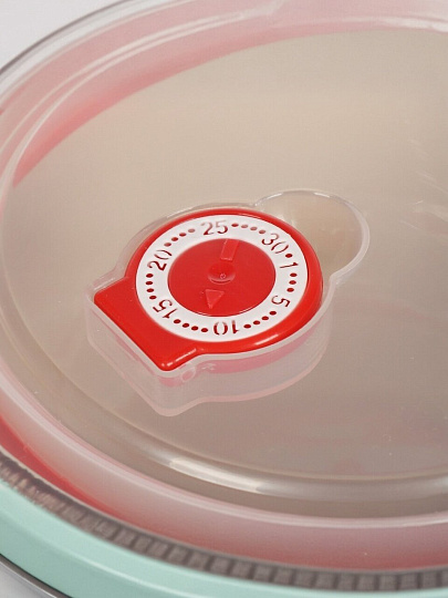 Салатник керамика, круглый, 2 шт, 10 см, 0.45, 0.8 л, с крышкой, Аэрограф, Изумруд, Elrington, 139-23109