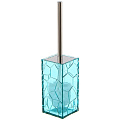 Ерш для туалета 8.5x8.5x36, акрил, бирюзовый, Y822-026