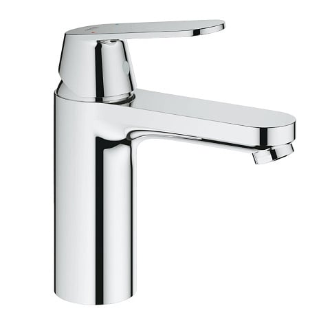 Смеситель для раковины, Grohe, Eurosmart, короткий излив, с картриджем, хром, 23327000