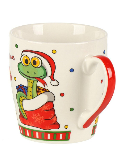 Кружка керамика, 270 мл, Удачи во всем, 246-08008, в ассортименте