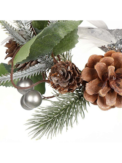 Композиция новогодняя подвесная 26 см, Птичка, SYSGZSA-4623107