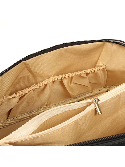 Косметичка 20х12х11 см, водонепроницаемая, синтетическая кожа, 109226