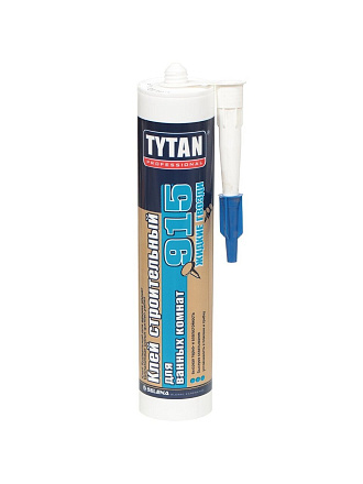 Жидкие гвозди Tytan, №915, 440 г, для ванных комнат, 16493