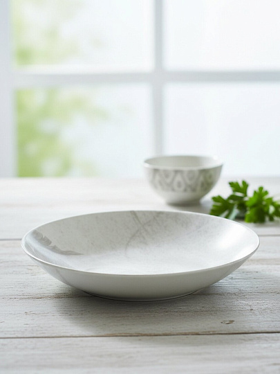 Тарелка суповая стеклокерамика, 20 см, 0.5 л, круглая, Рафаэль, Luminarc, X2757