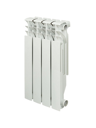 Радиатор биметалл, 500х80 мм, Rommer, Optima, 4 секции