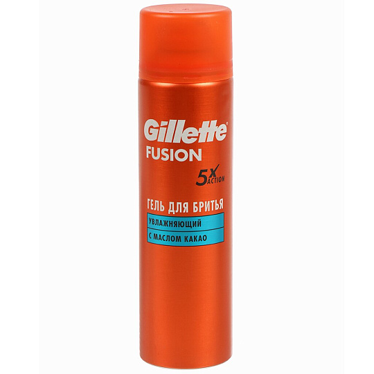 Гель для бритья, Gillette, Fusion Pro Glide Hydrating, 200 мл, 80212956