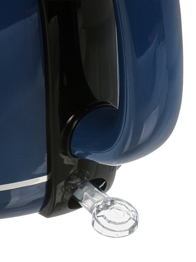 Чайник электрический RasheL, R-471-17, синий, 1.7 л, 1800 Вт, скрытый нагревательный элемент, нержавеющая сталь