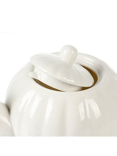 Чайник керамика, 0.9 л, Зефир, Y4-9055, белый