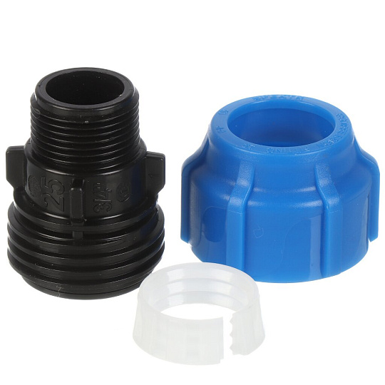 ПНД муфта d25х3/4&quot;, наружная резьба, Spektr